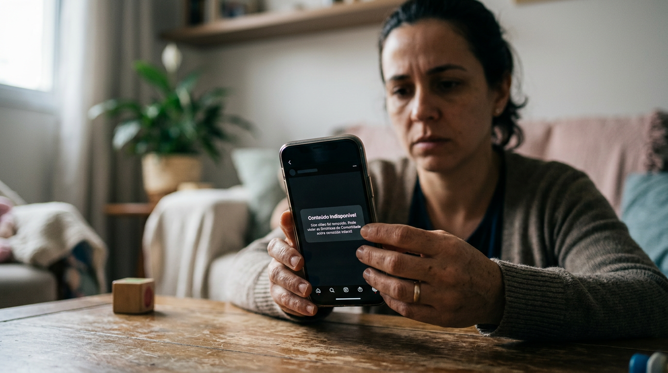 A plataforma tirou o vídeo do seu filho do ar? Entenda o que diz a lei