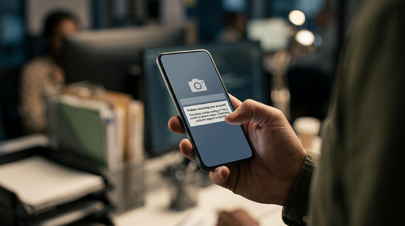 Como recuperar Instagram com número de telefone antigo bloqueado