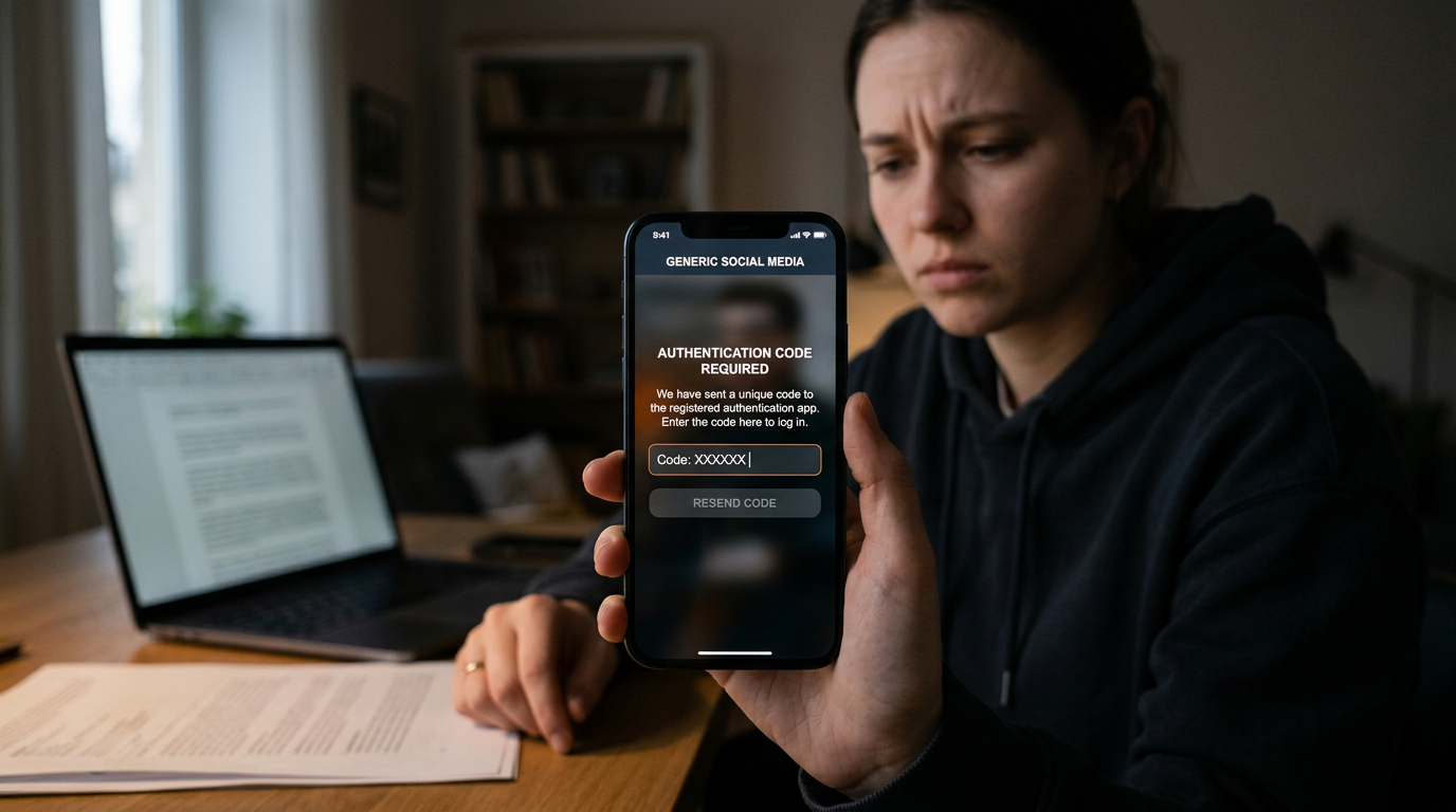 Hacker ativou autenticação por app no seu Instagram, e agora o código nunca chega para você