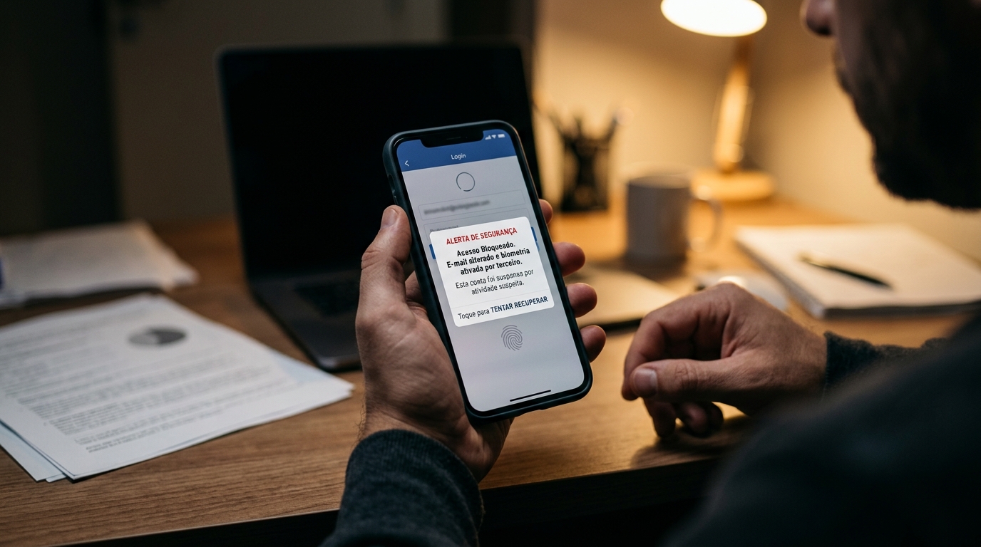 Hacker trocou seu e-mail e ativou biometria no Instagram: você ainda pode recuperar a conta