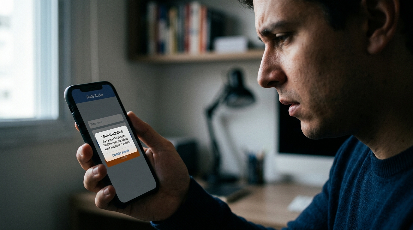 O Hacker Trocou Seu E-mail no Instagram — e Agora Você Está do Lado de Fora