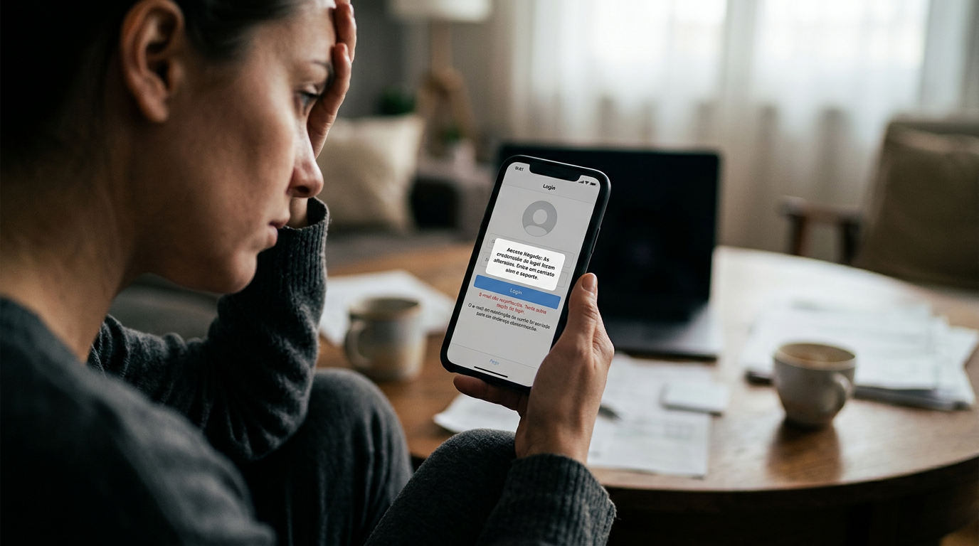 O hacker mudou seu e-mail do Instagram e agora você não consegue nem pedir redefinição de senha
