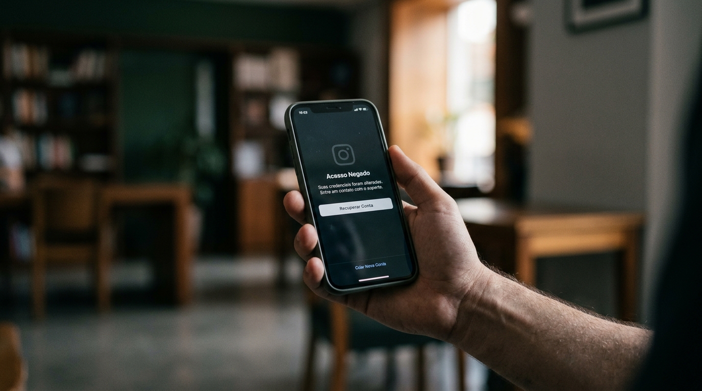 O Hacker Trocou Seu E-mail e Adicionou uma Conta Falsa no Instagram — Agora o Que Você Faz?