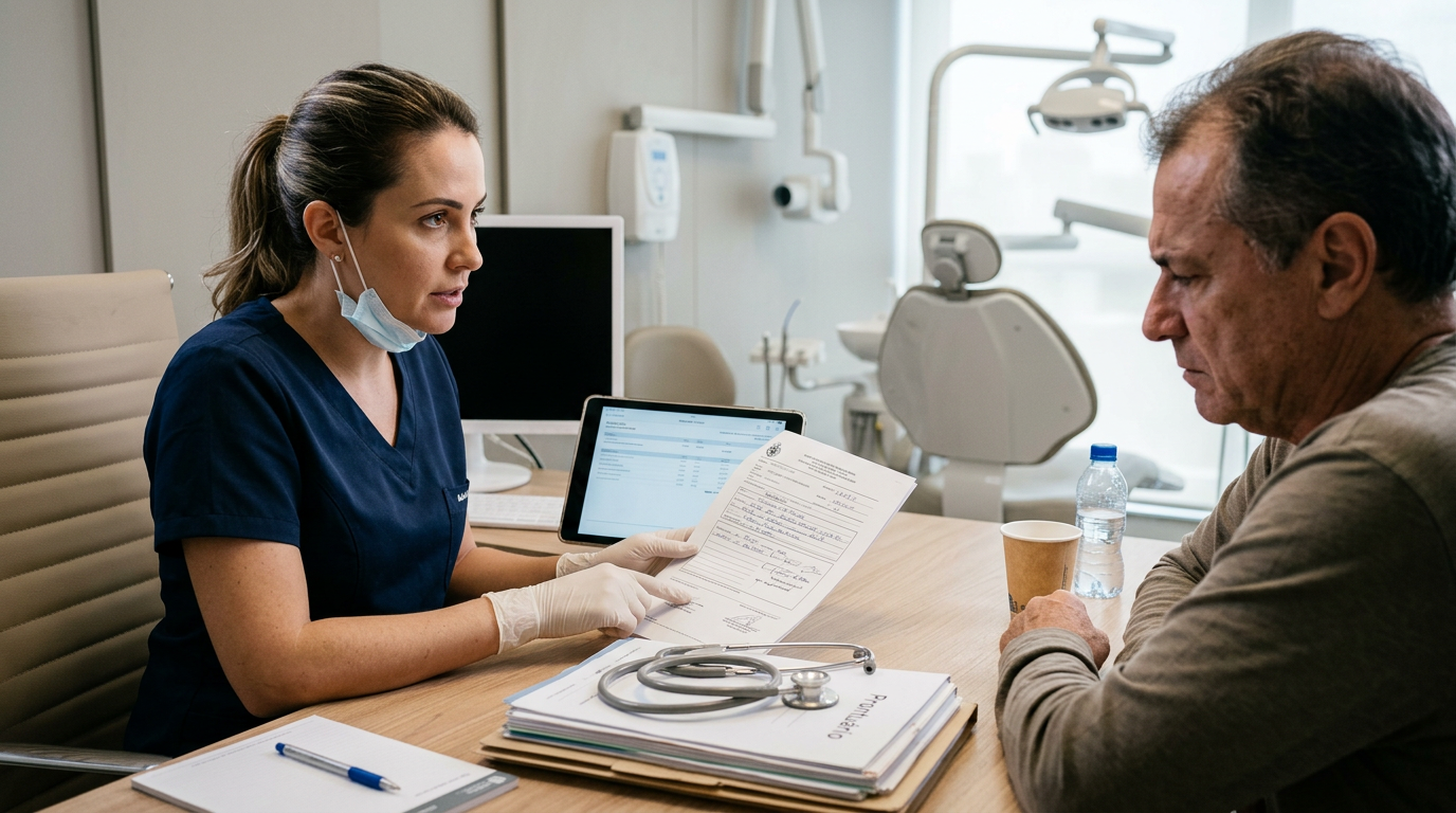 Seu plano negou um procedimento odontológico, e o dentista já fez. E agora?
