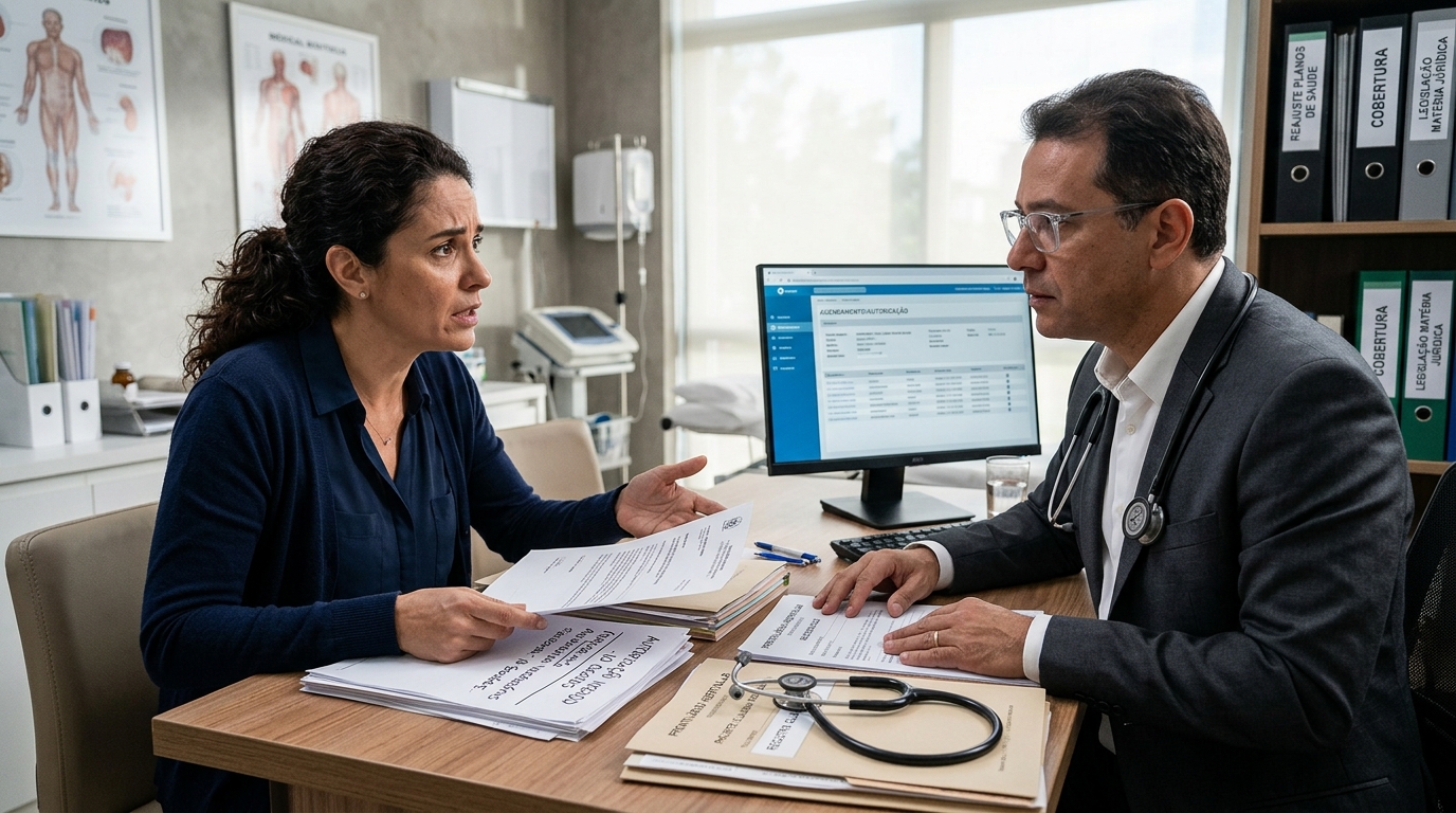 Seu plano negou fisioterapia por "falta de autorização prévia", isso pode ser ilegal